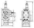 YCB圆弧齿轮泵的安装尺寸-YCB圆弧齿轮油泵的安装尺寸-YCB圆弧泵的安装尺寸
